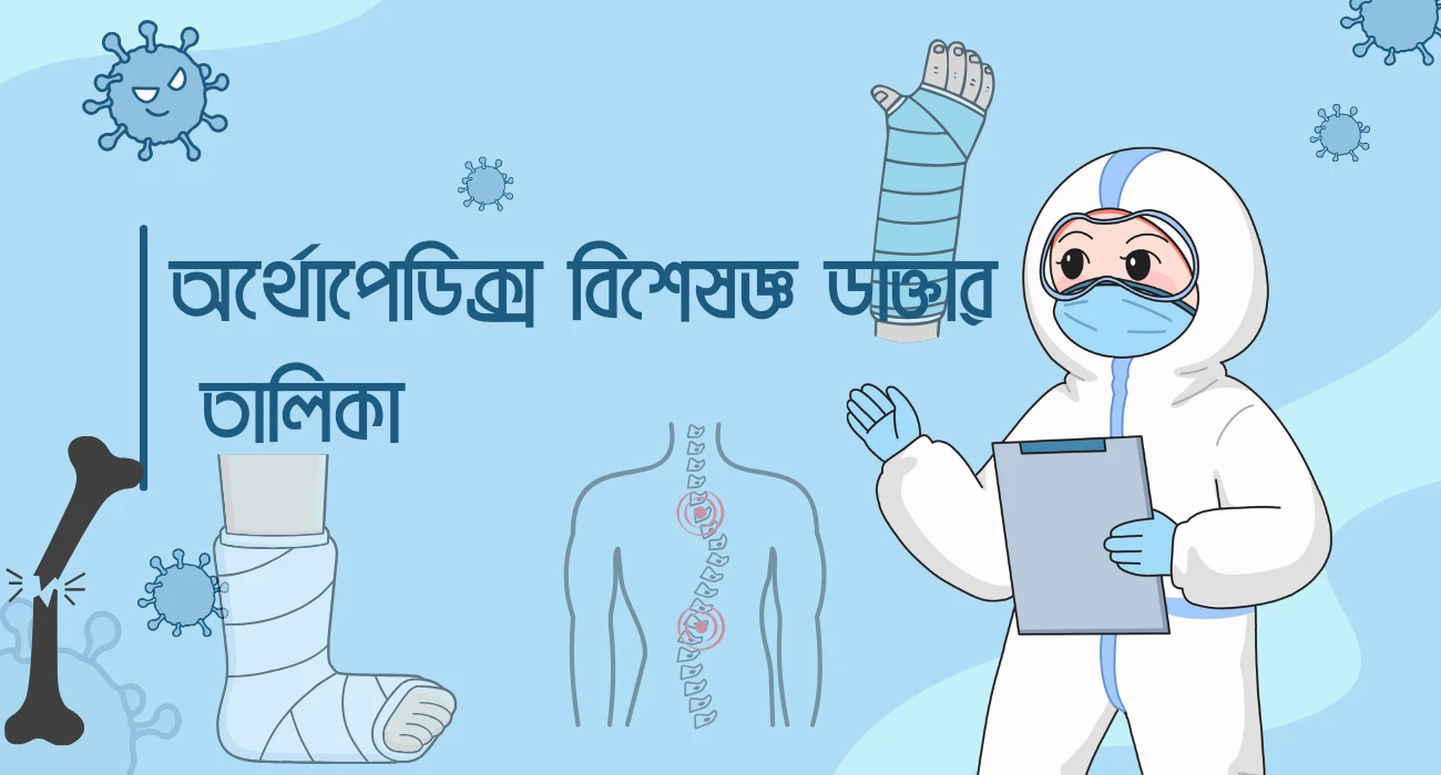  ঢাকার সেরা অর্থোপেডিক বা হাড় বিশেষজ্ঞ ডাক্তার — ২০২৬